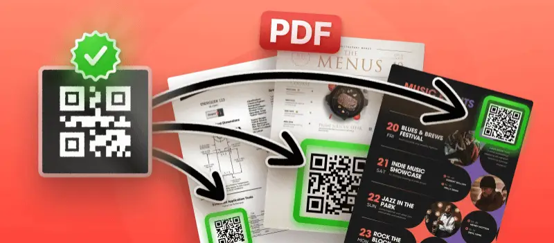 QR Codes in PDFs: Tips for Menus, Products and Events